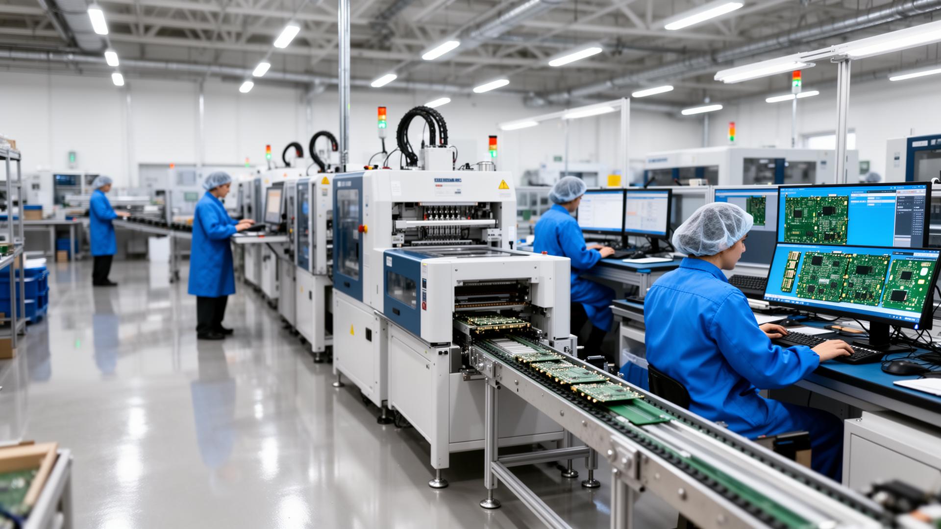 PCB manufacturing facility
